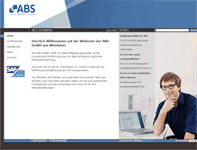 Tablet Screenshot of abs-gmbh.de